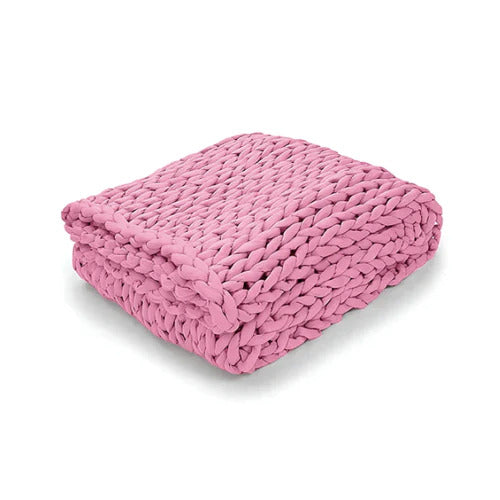Zen Thick Weighted Knitted Blanket