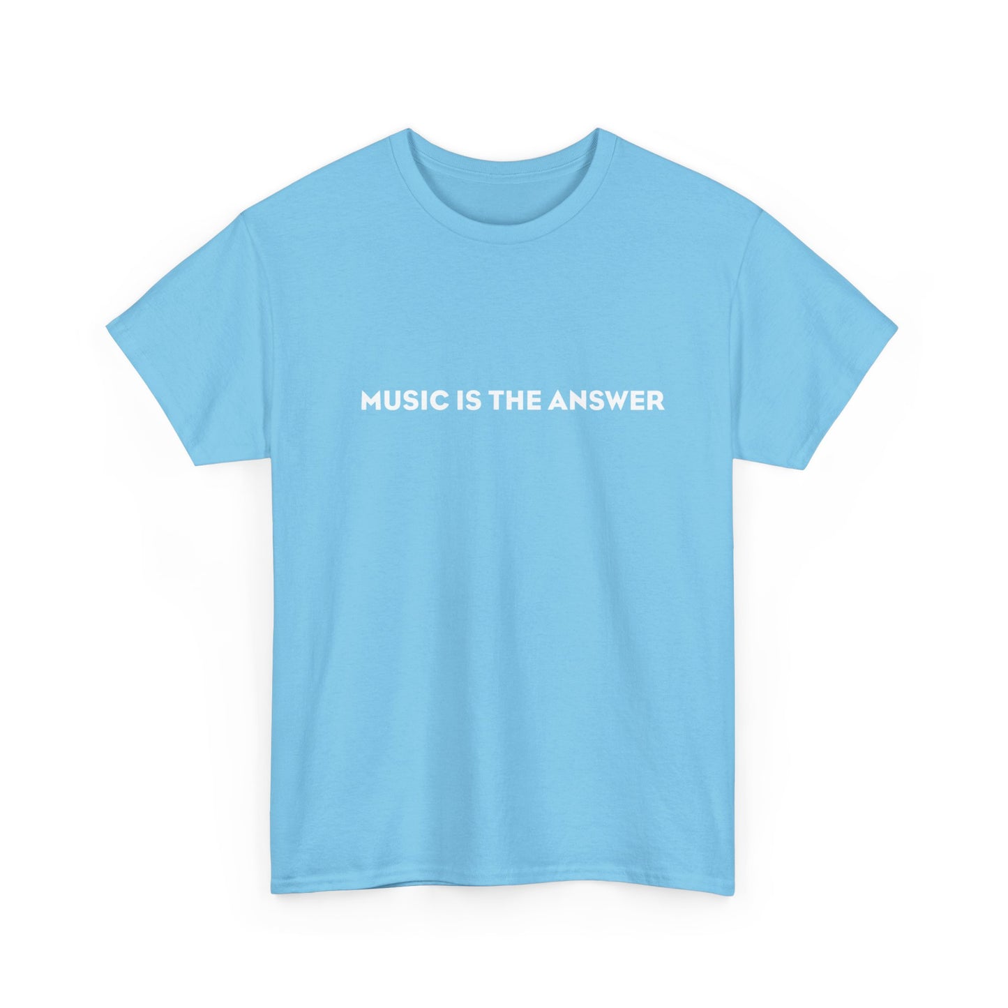Music Is The Answer, Heavy Cotton T-Shirt