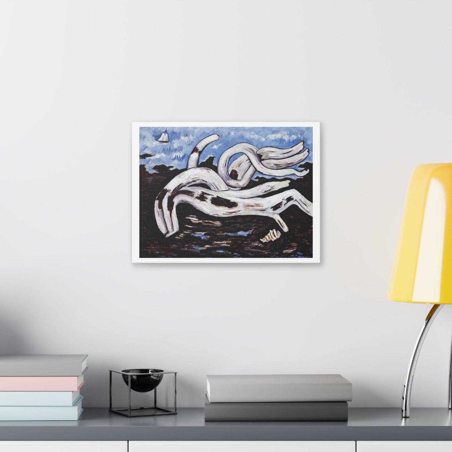 Driftwood on the Bagaduce (1939-1940) by Marsden Hartley, from the Original, Canvas Art Print