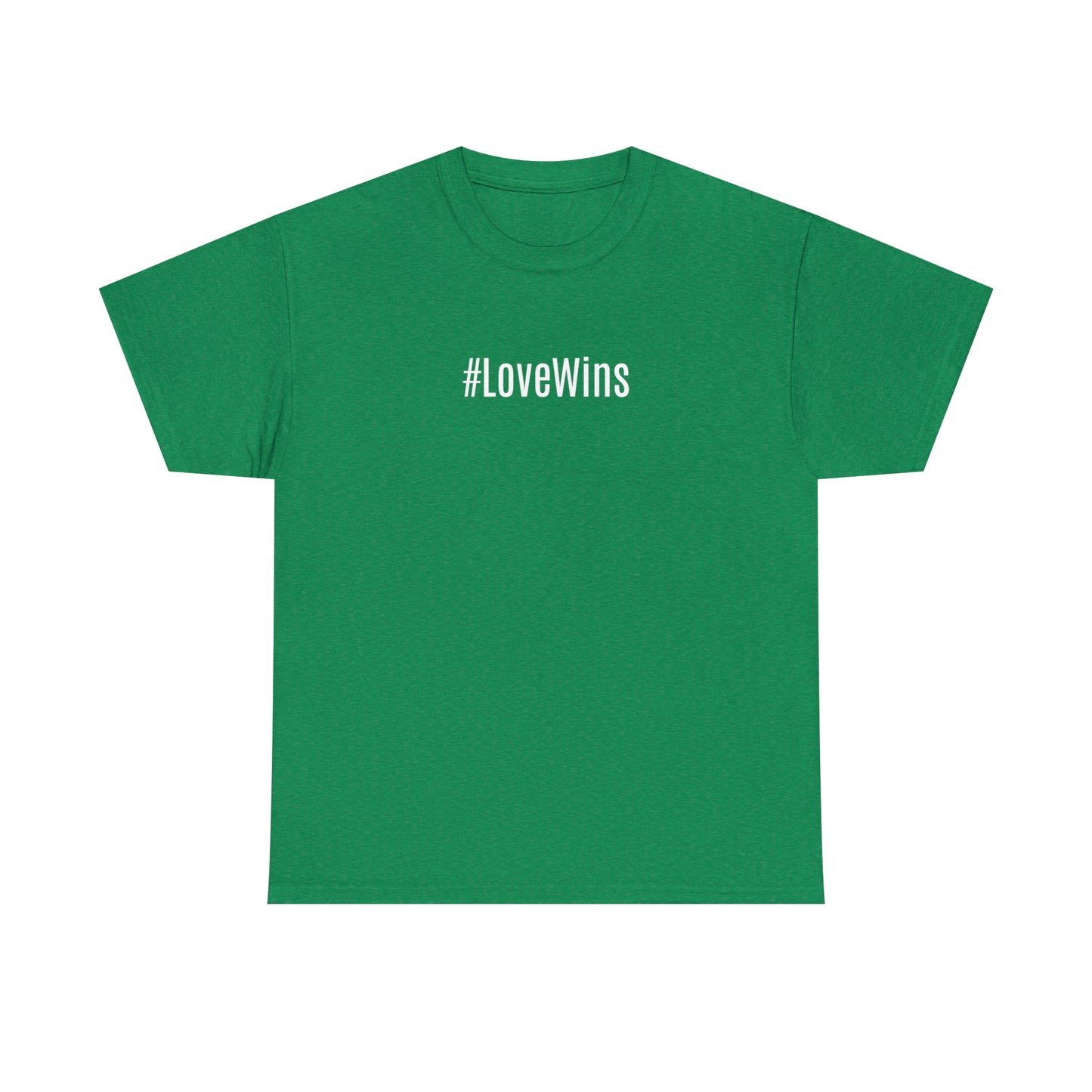 Love Wins #LoveWins Cotton T-Shirt