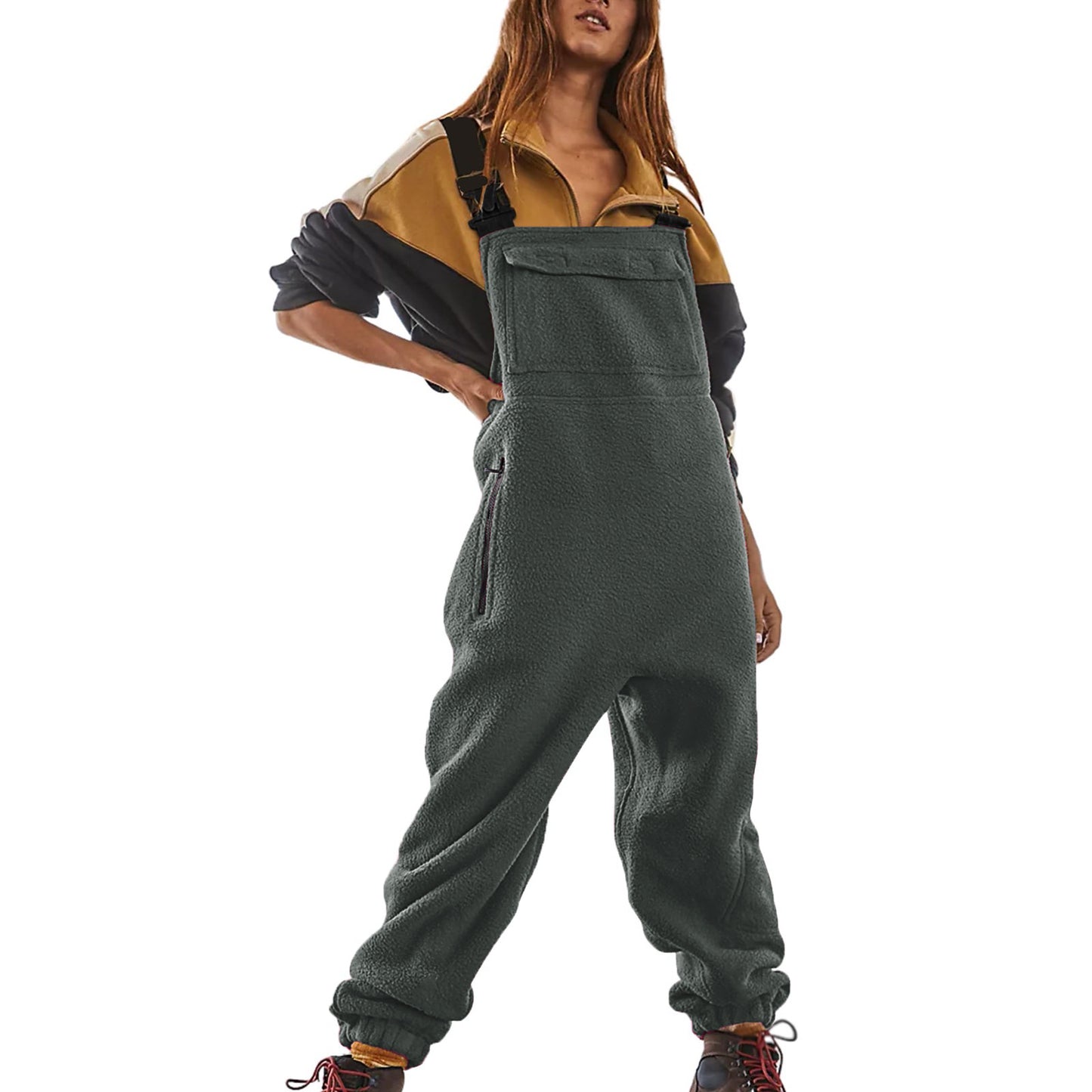 Women's Workwear Jumpsuit Polar Fleece, Multi Colours