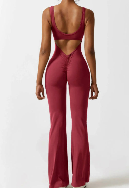 Yoga-Fitness One-Piece Bodysuit Casual Seamless