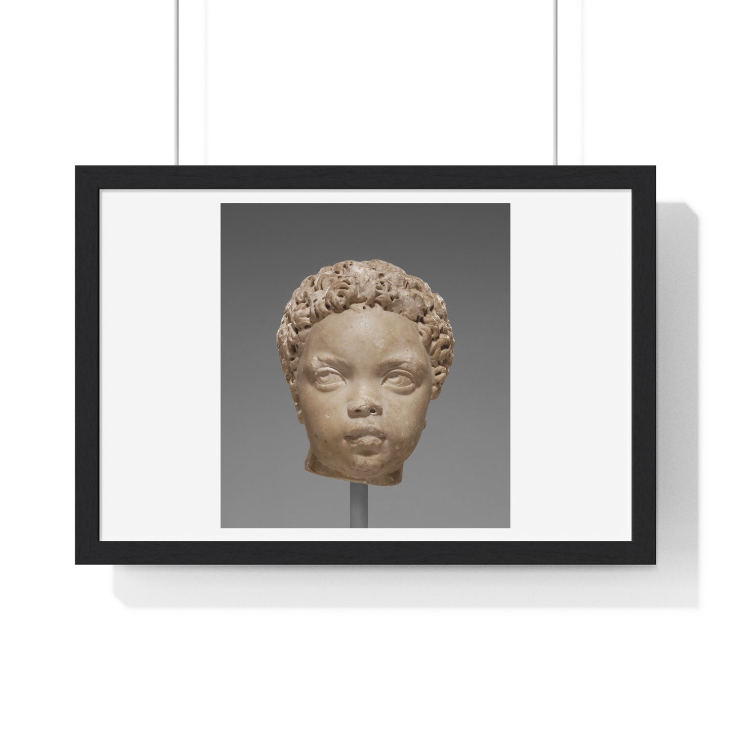 Ancient Roman Portrait of a Child (AD 150-200) Unknown Artist, Framed Print