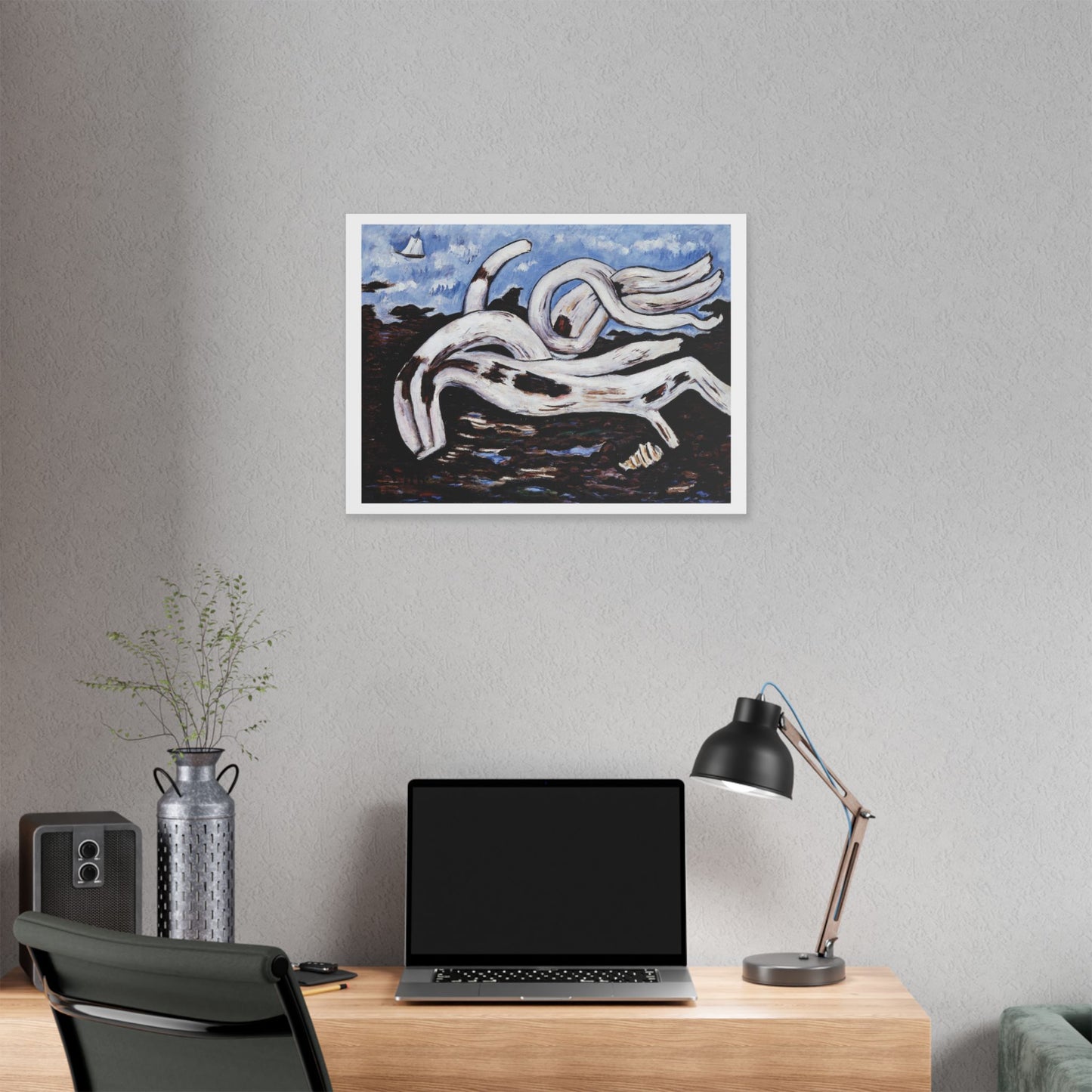 Driftwood on the Bagaduce (1939-1940) by Marsden Hartley, from the Original, Canvas Art Print