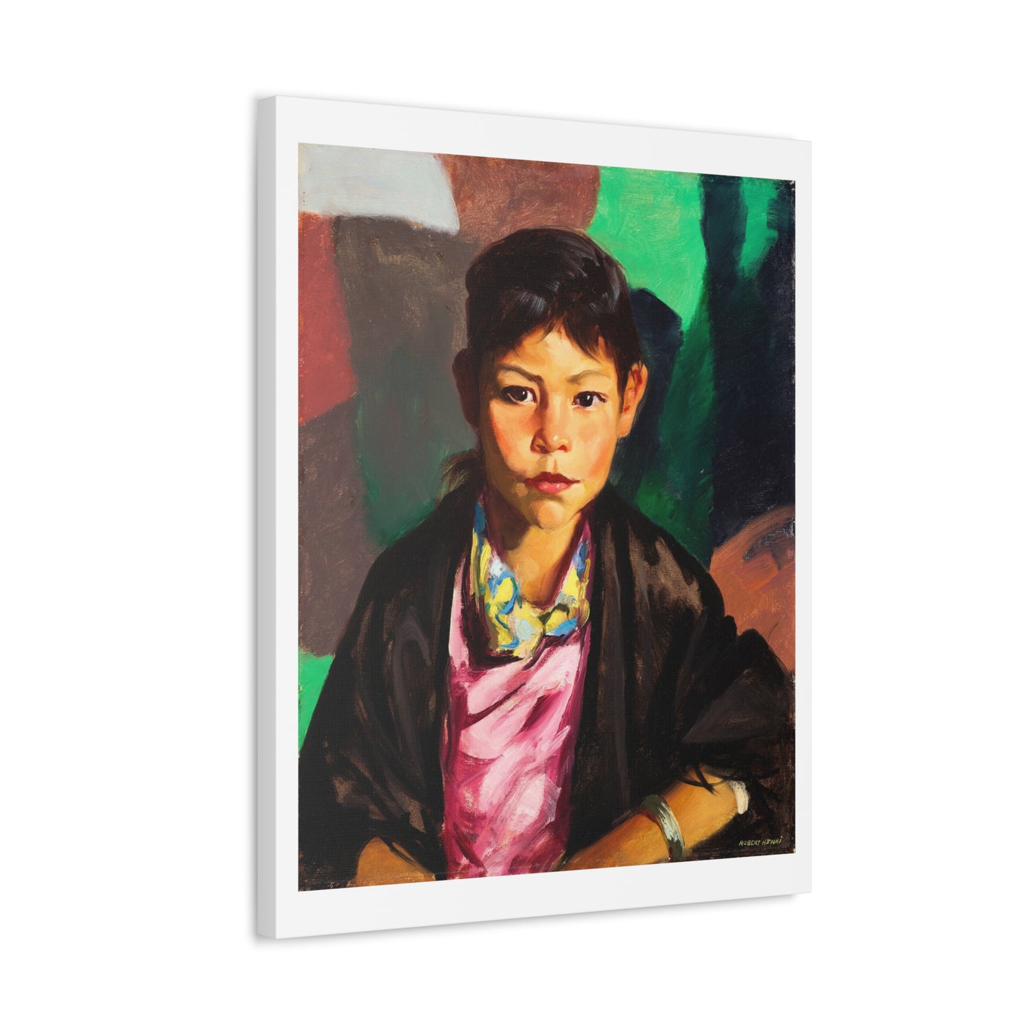 Pepita (1917) by Robert Henrie, from the Original, Art Print on Canvas