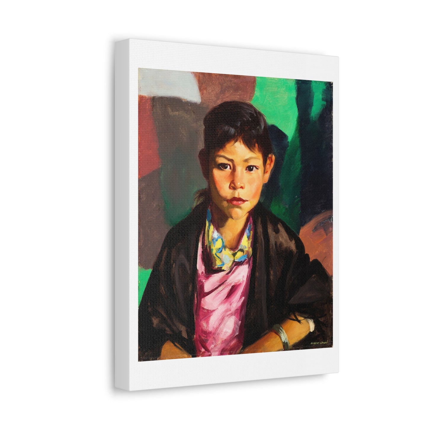 Pepita (1917) by Robert Henrie, from the Original, Art Print on Canvas