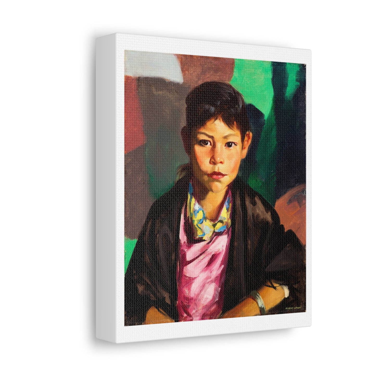 Pepita (1917) by Robert Henrie, from the Original, Art Print on Canvas