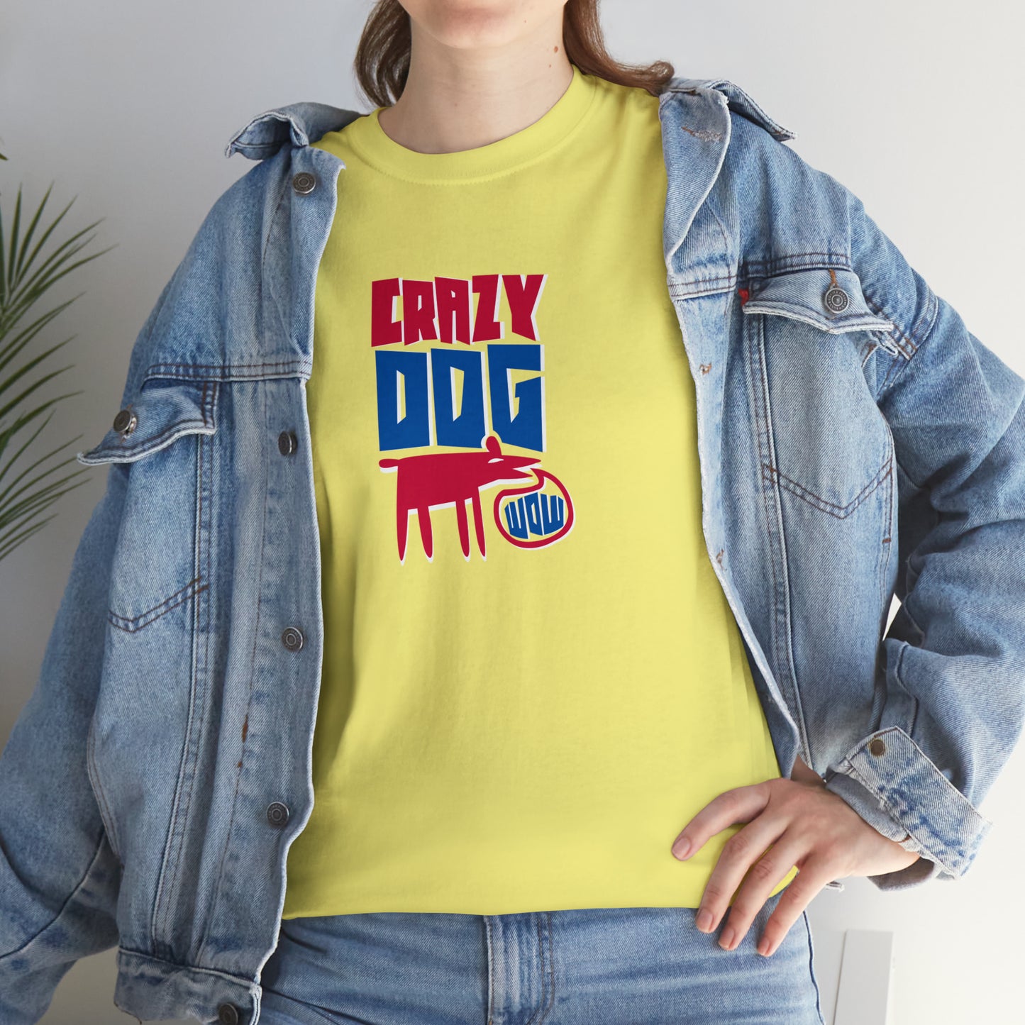 Wow! Crazy Dog T-Shirt