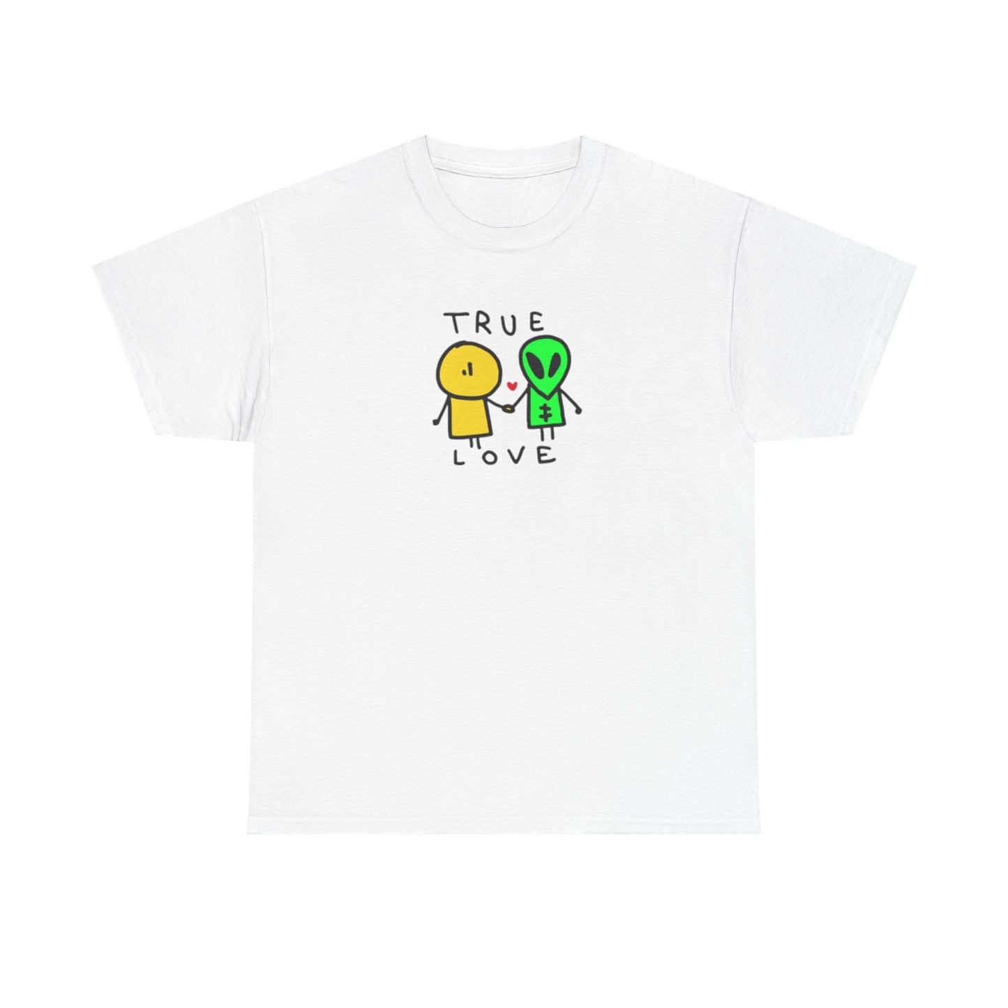 True Love, Funny Alien-Human T-Shirt