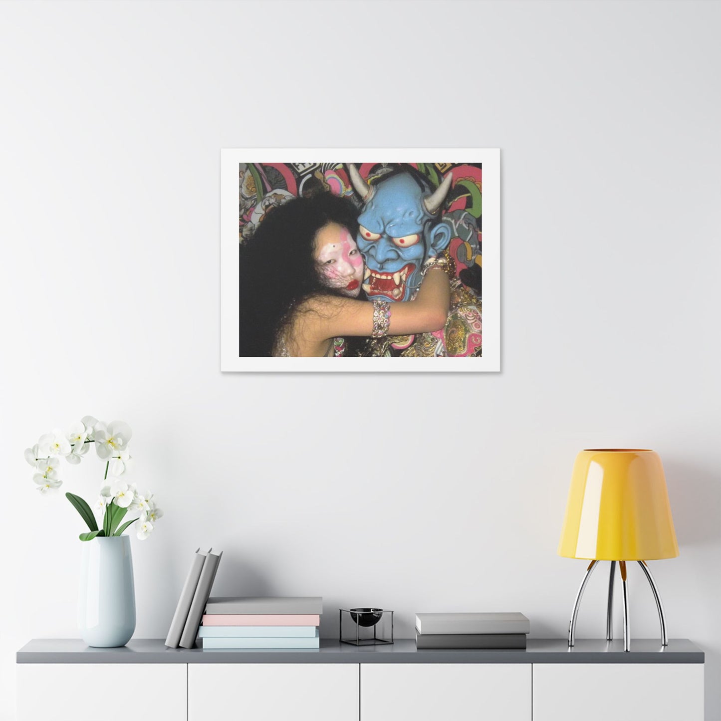 Psychedelic Japan IV Abstract Art 'Designed by 'AI Canvas Art Print