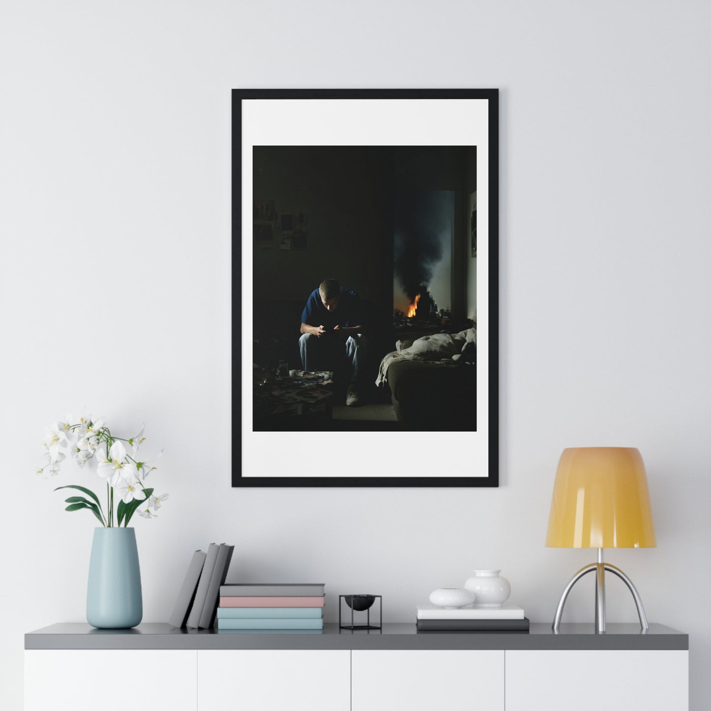 Raw Art II 'Designed by AI' Framed Art Print