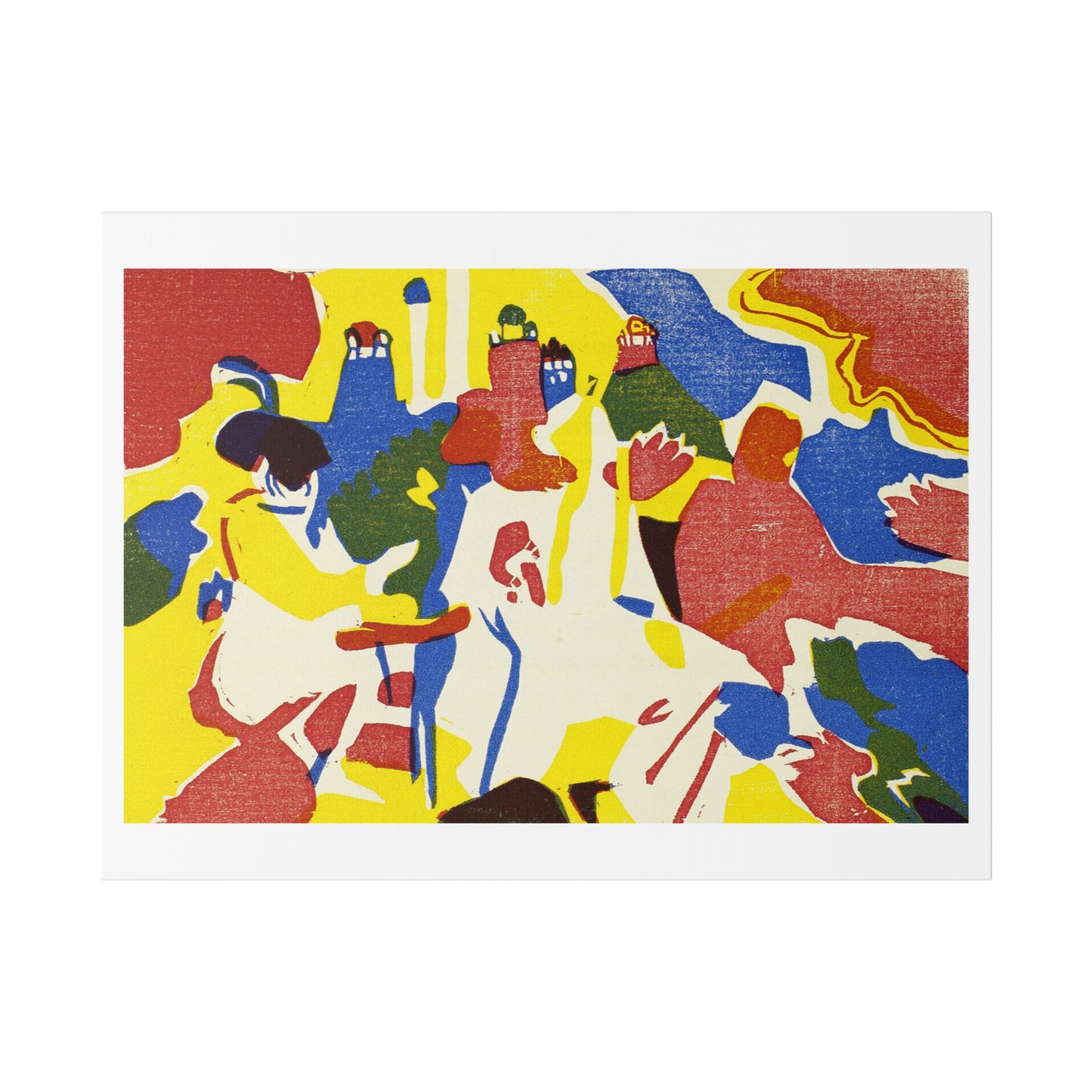 Klänge (1913) by Wassily Kandinsky, from the Original, Canvas Art Print