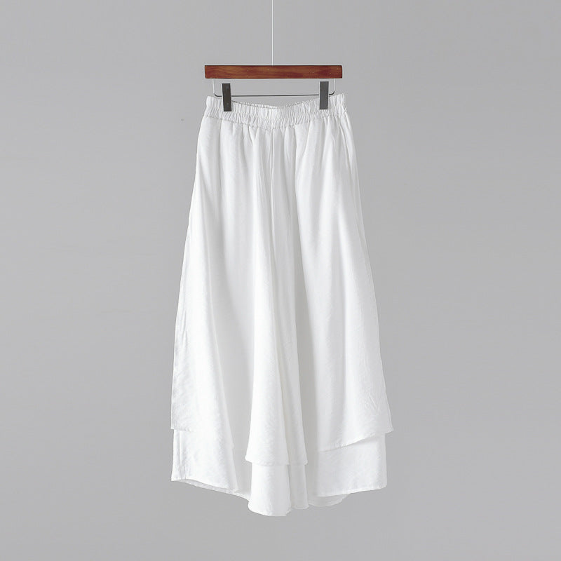 Women's Artistic Retro Comfortable 'Fairytale' Cropped Trousers