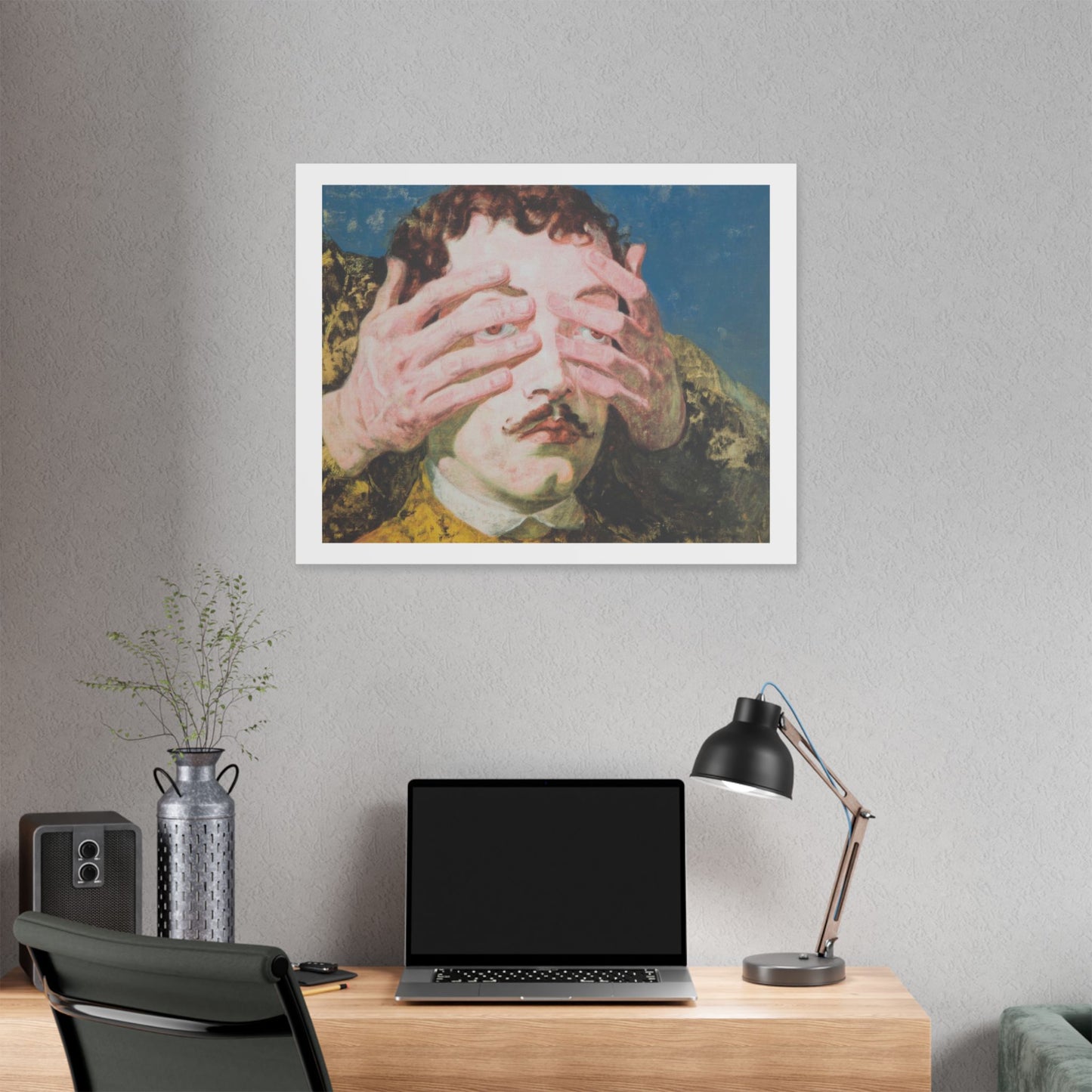 How the West Was Won V 'Designed by AI' Canvas Art Print