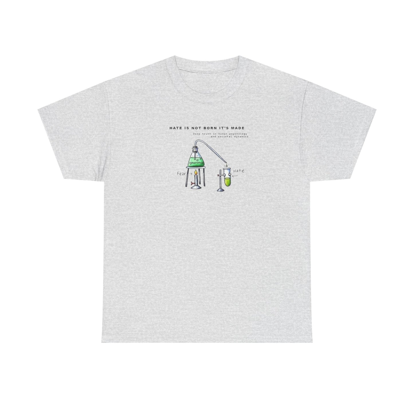 Hate is Not Born it's Made, Positive Vibes T-Shirt