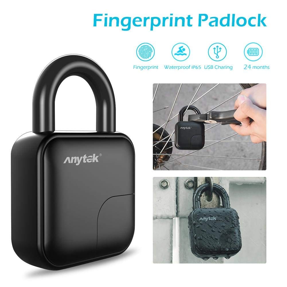 Smart Keyless Fingerprint Padlock