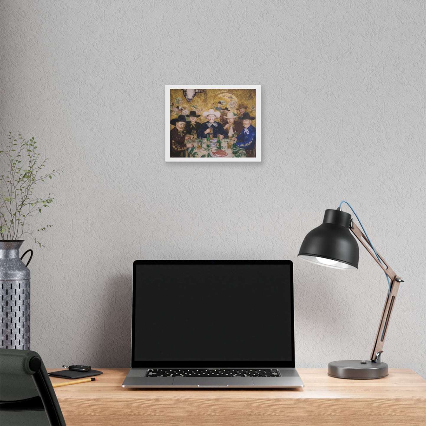 How the West Was Won VI 'Designed by AI' Canvas Art Print