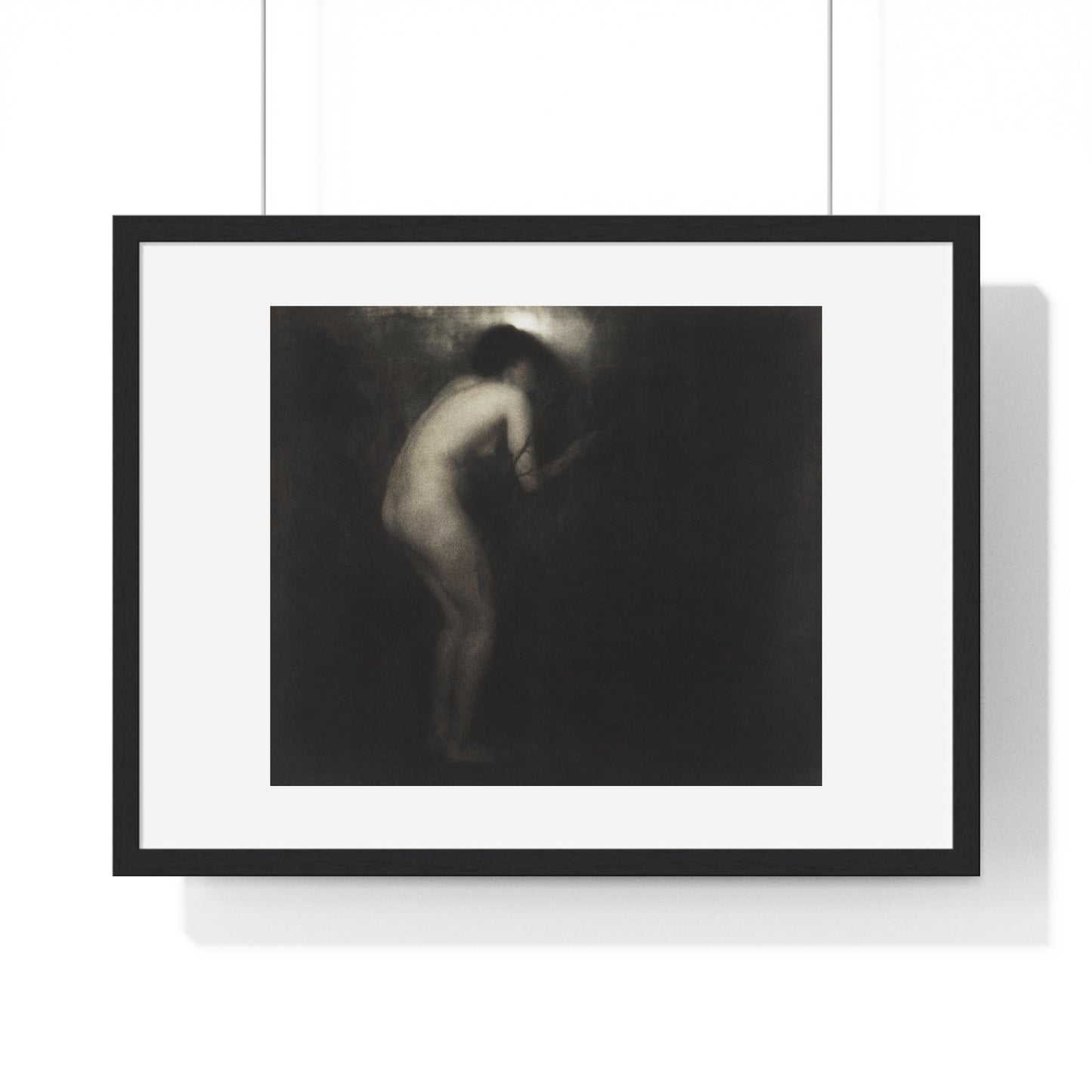 Erotic Vintage Nude 'La Cigale' by Edward Steichen (1879–1973) from the Original, Framed Print
