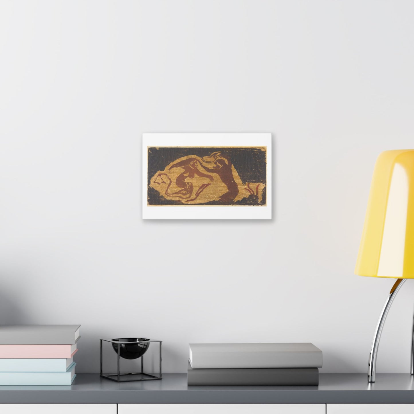 The Mermaid and the Monkey (1848-1903) by Paul Gauguin, from the Original, Canvas Art Print