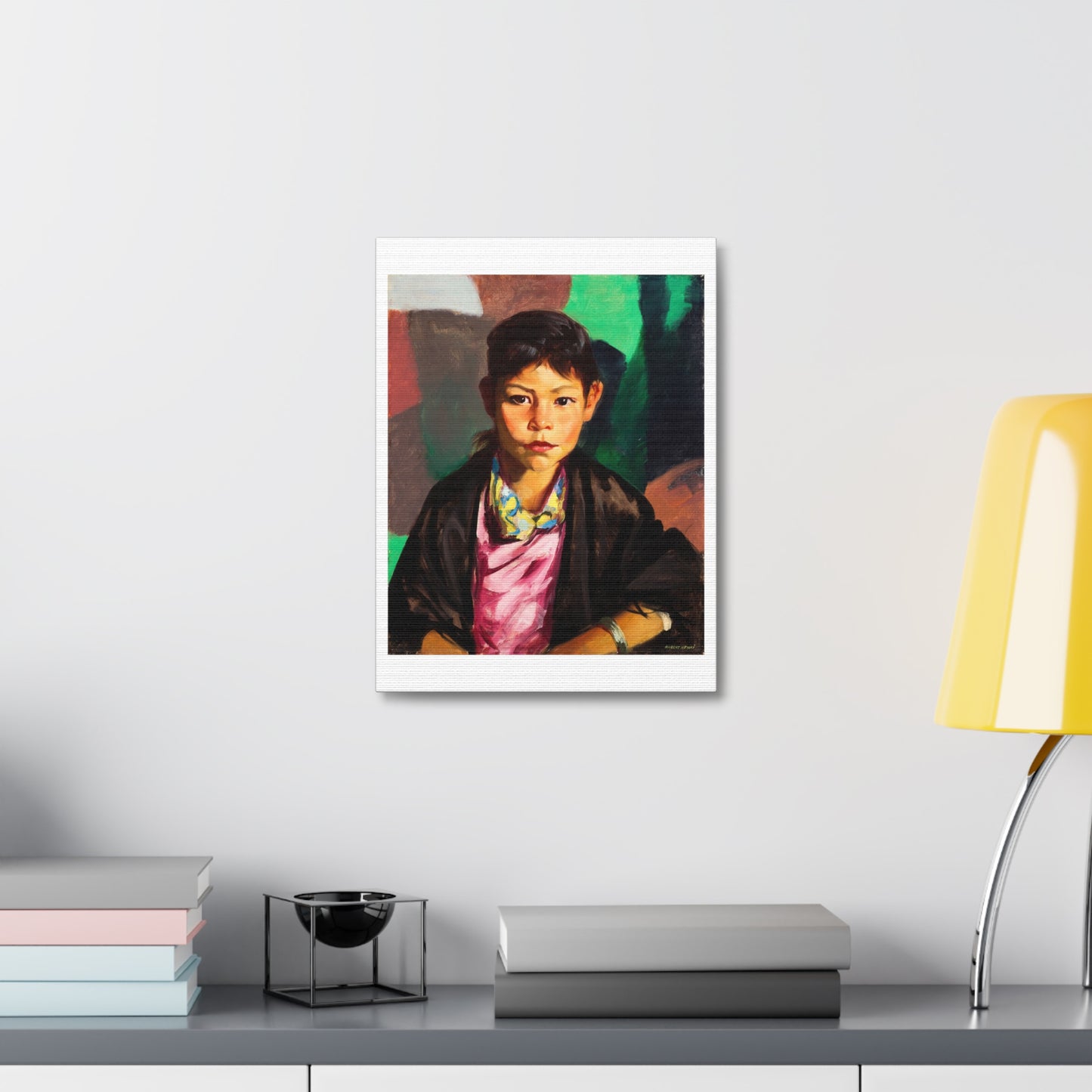 Pepita (1917) by Robert Henrie, from the Original, Art Print on Canvas
