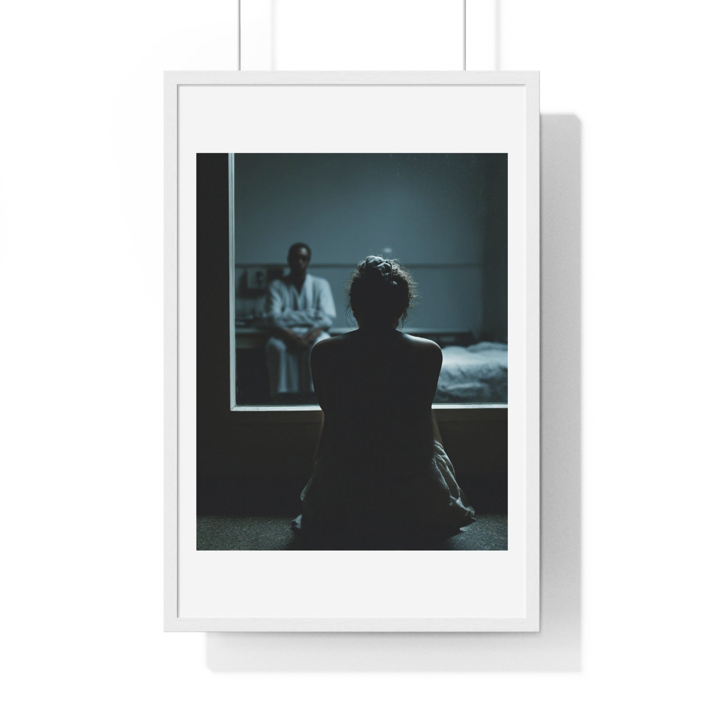 Raw Art IV 'Designed by AI' Framed Art Print