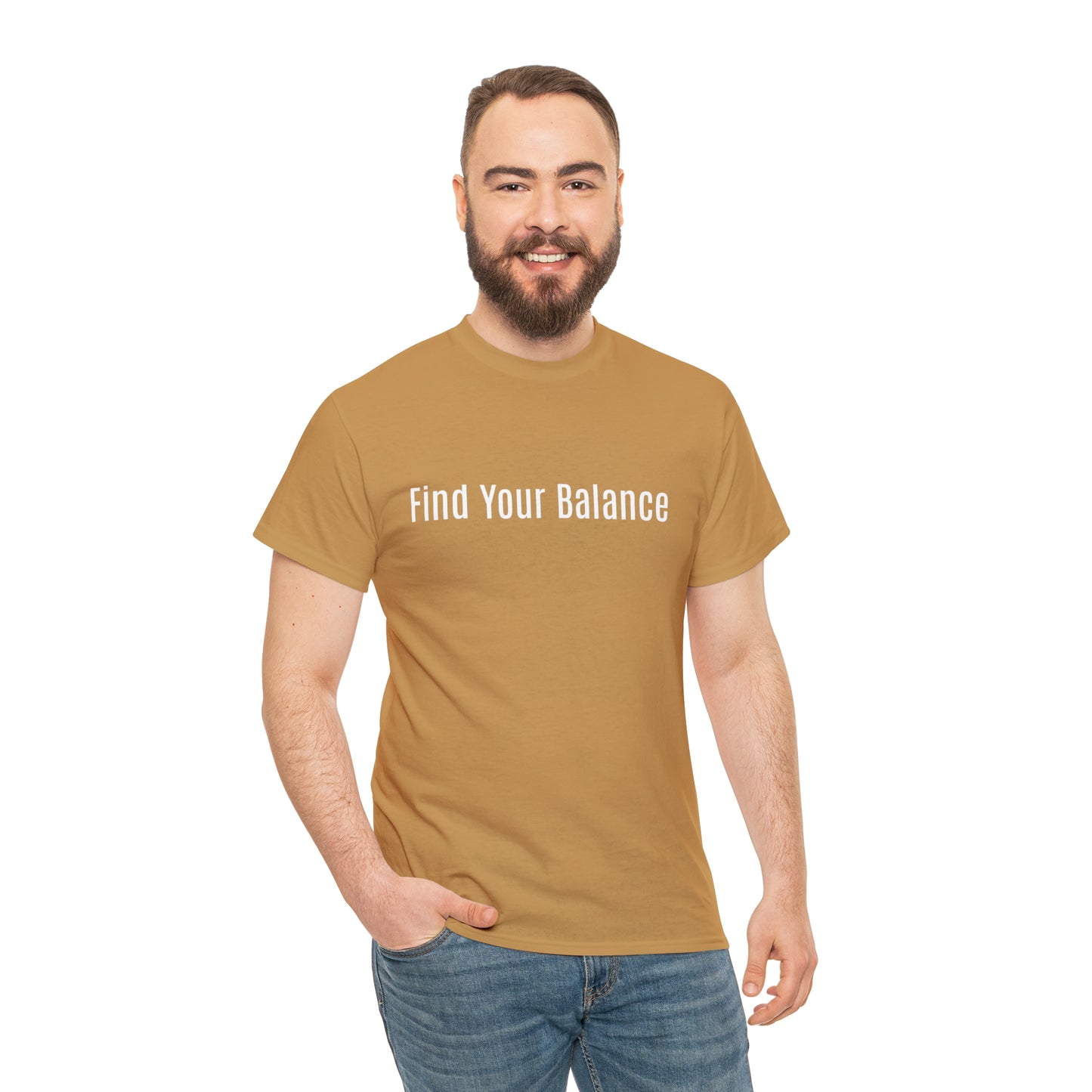 Find Your Balance, Cotton T-Shirt