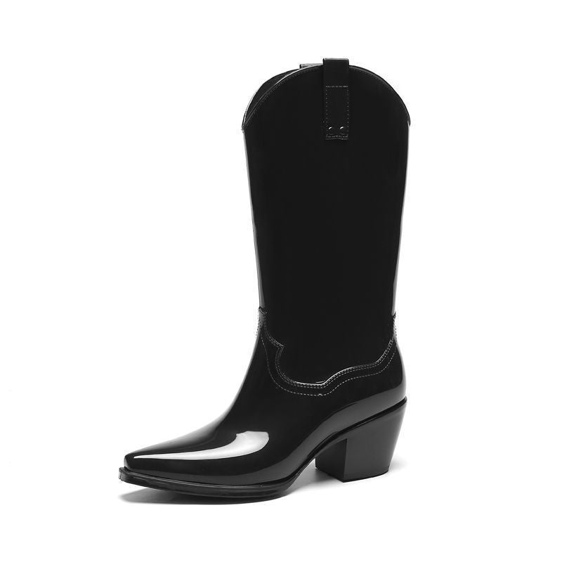 Women's Festival Fashion Rain Boots, Warm Non-Slip Durable Wear-Resistant, Multi Colours