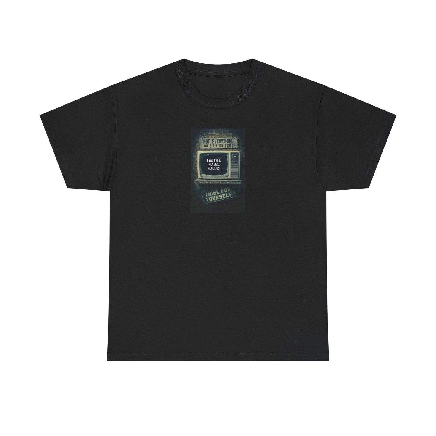 Not Everything You See is the Truth, Media Lies T-Shirt