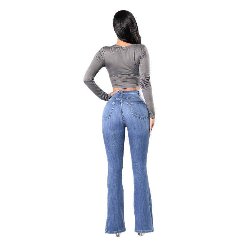Women's High Waist Stretch Denim Jeans