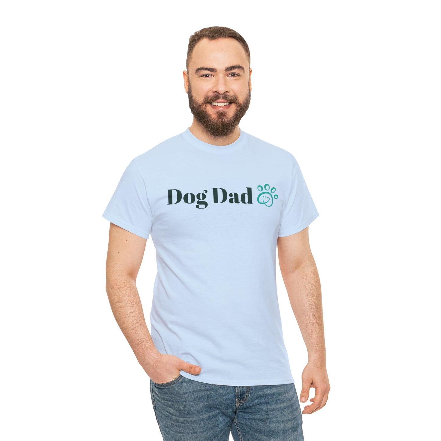 Dog Dad! Cotton T-Shirt
