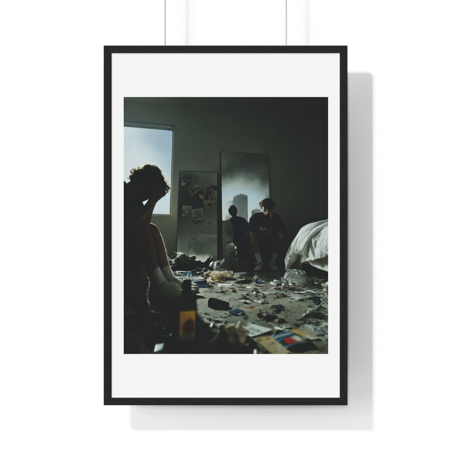 Raw Art III 'Designed by AI' Framed Art Print