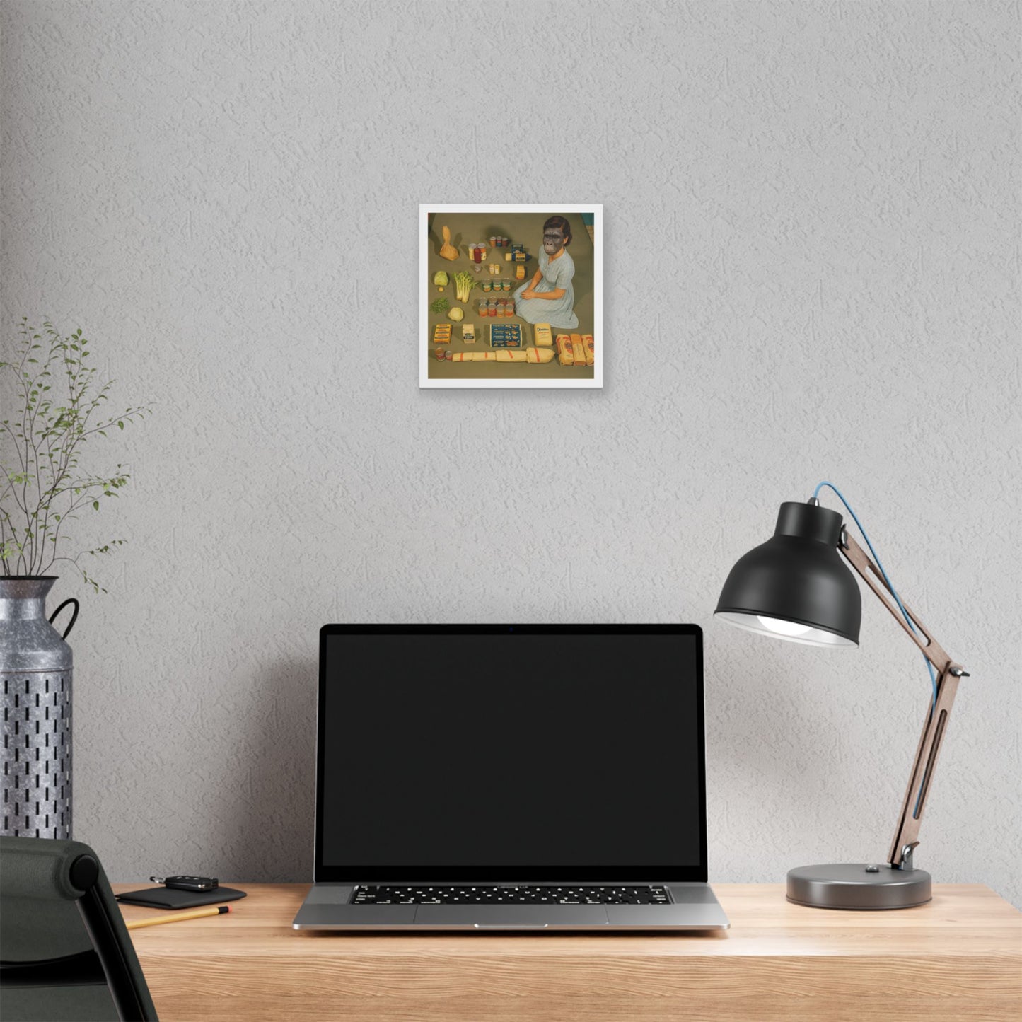 Grotesque Theatre 'Designed by AI' Canvas Art Print