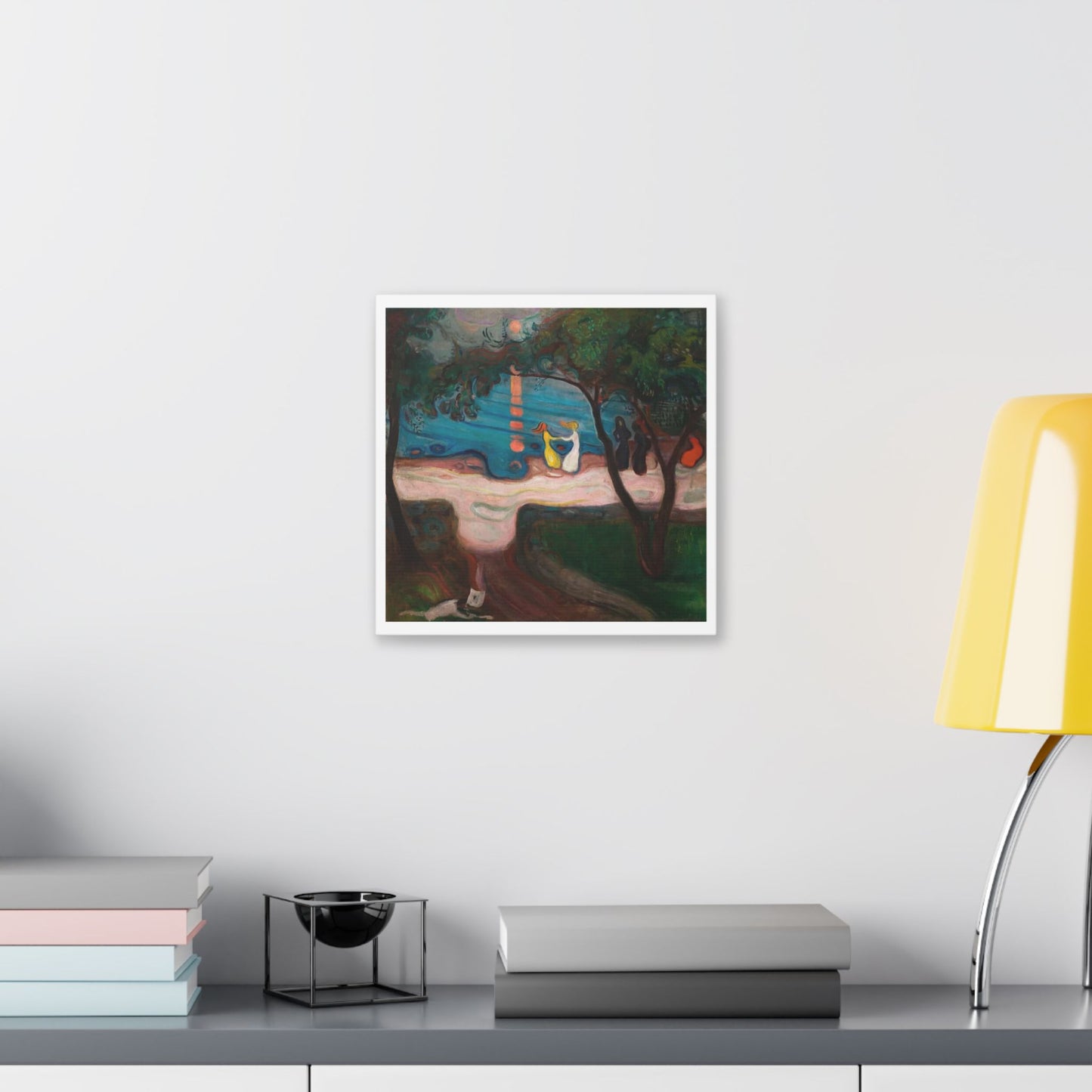 Dance on the Shore also known as the Dance of Life (circa 1900) by Edvard Munch, from the Original, Canvas Art Print