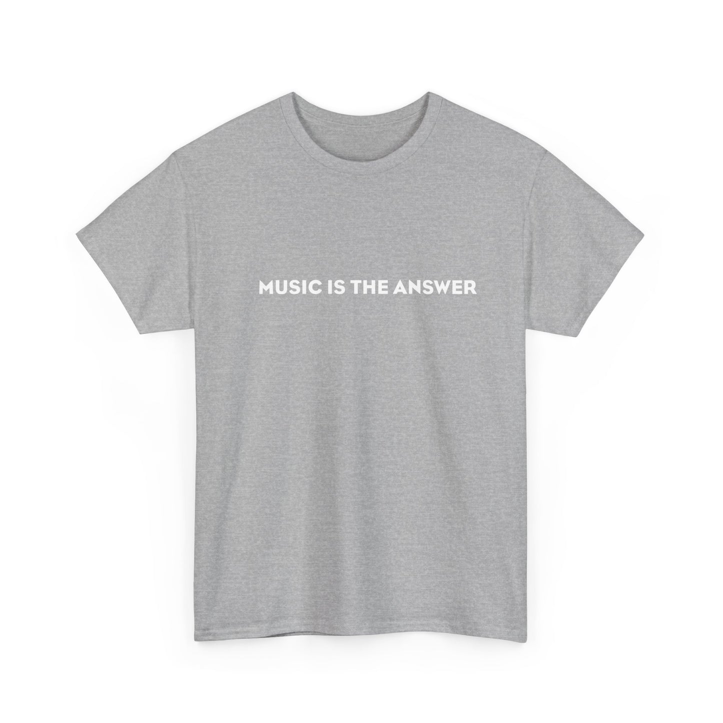 Music Is The Answer, Heavy Cotton T-Shirt