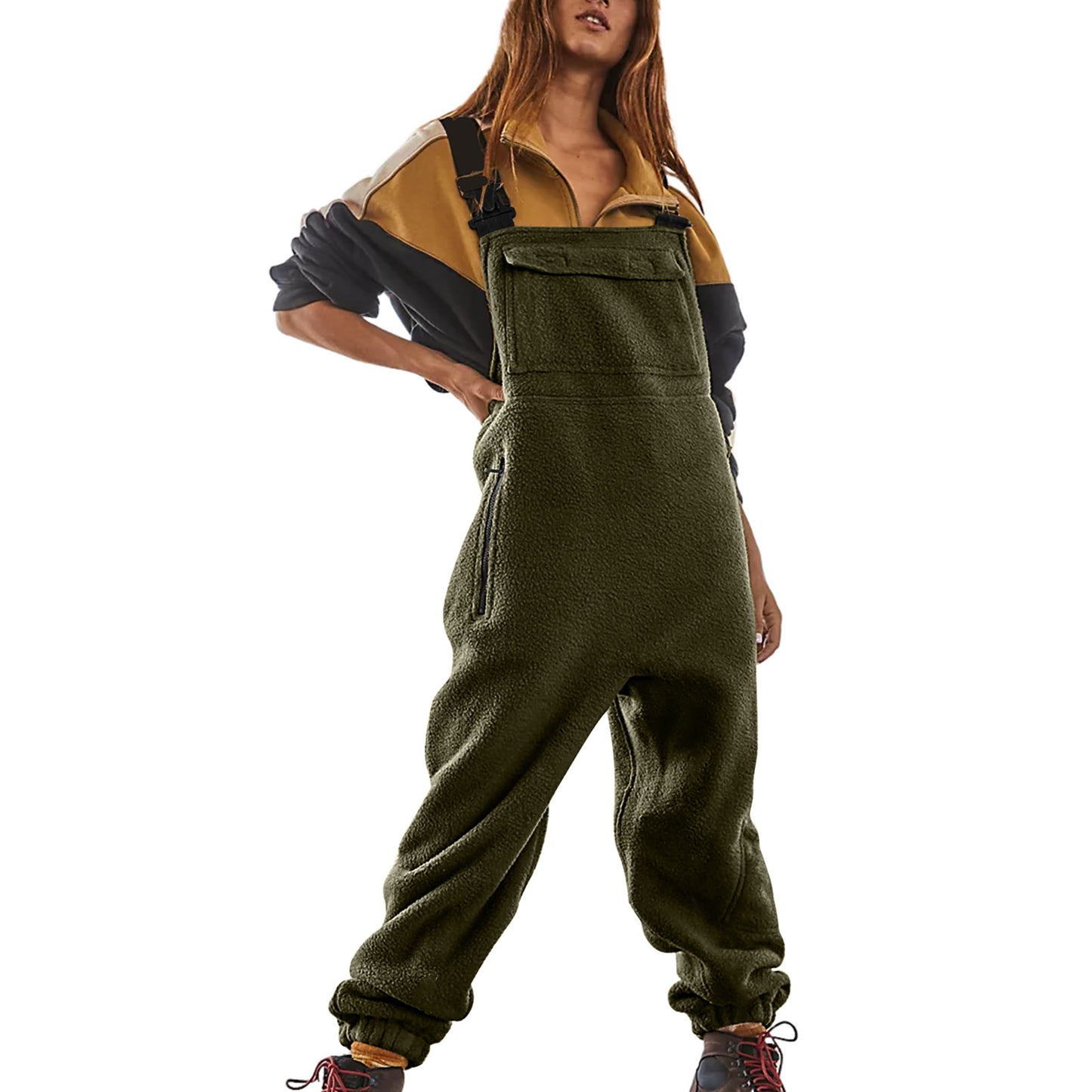 Women's Workwear Jumpsuit Polar Fleece, Multi Colours