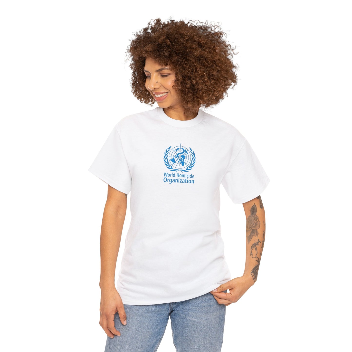 World Homicide Organization WHO Politics T-Shirt