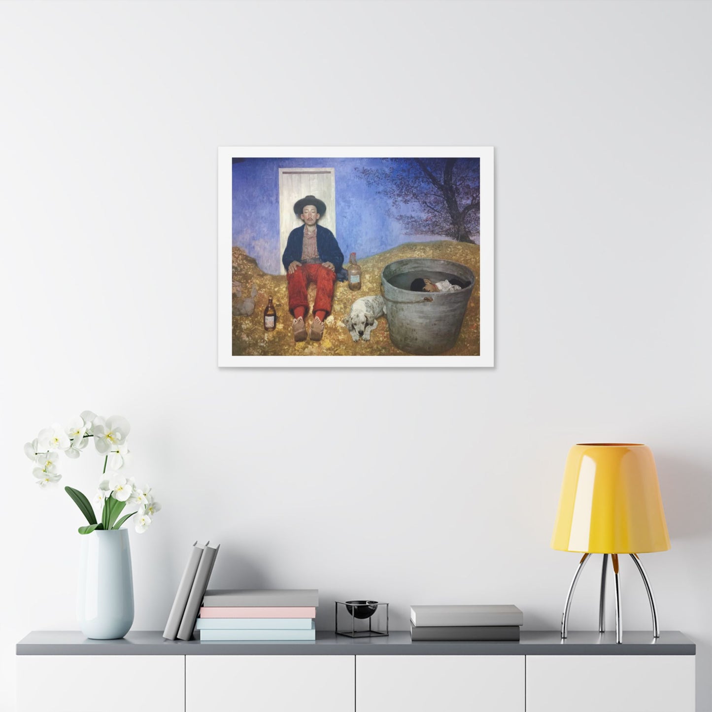 How the West Was Won 'Designed by AI' Canvas Art Print