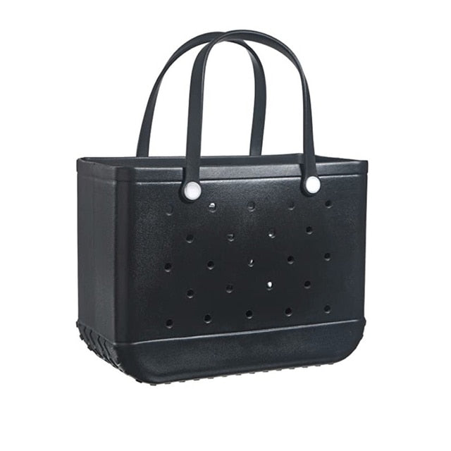 Neon Block Colour Rubber Beach Bag