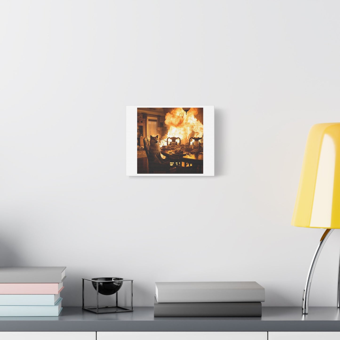 Everything is Going to be Okay, Photorealism 'Designed by AI', Art Print on Canvas