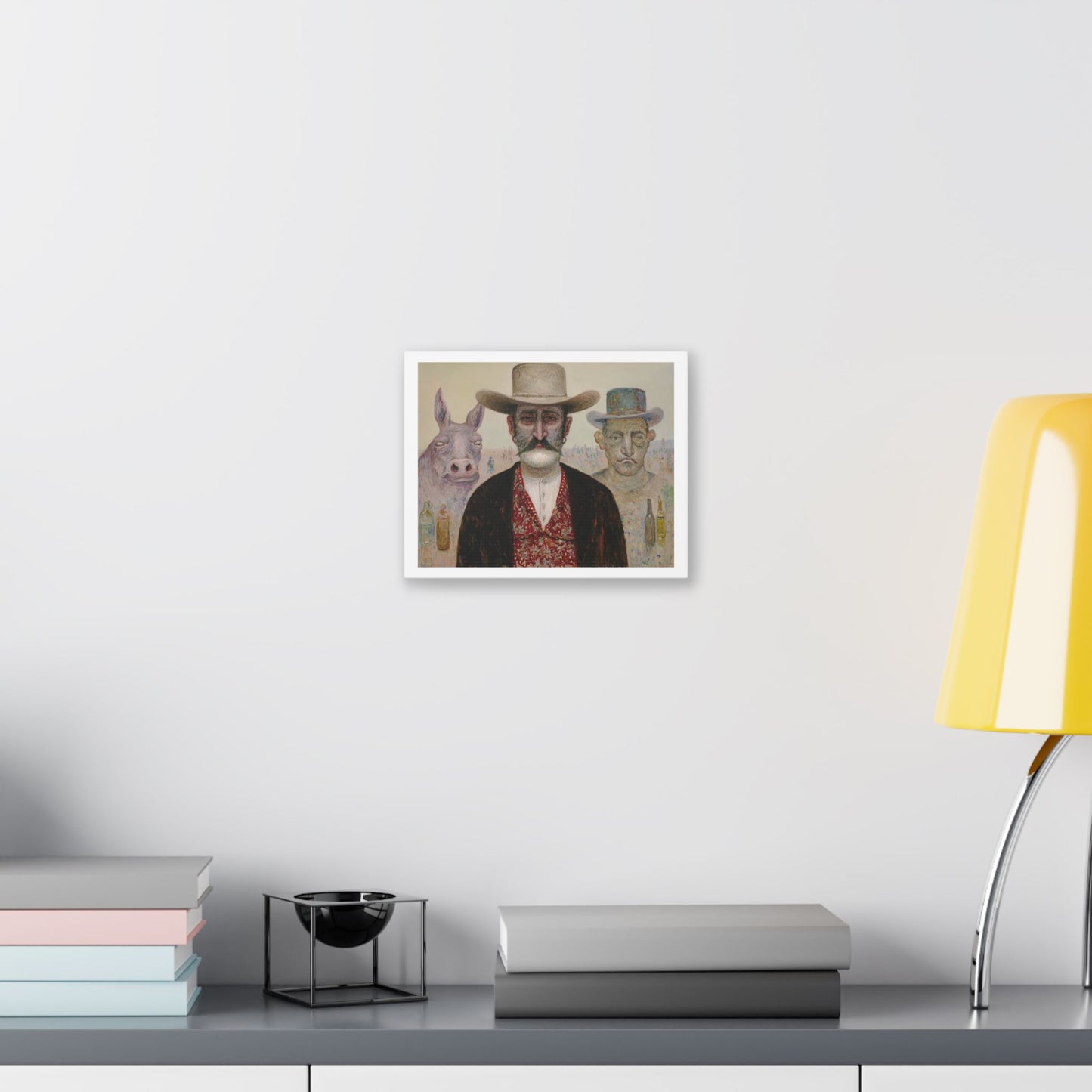 How the West Was Won IV 'Designed by AI' Canvas Art Print