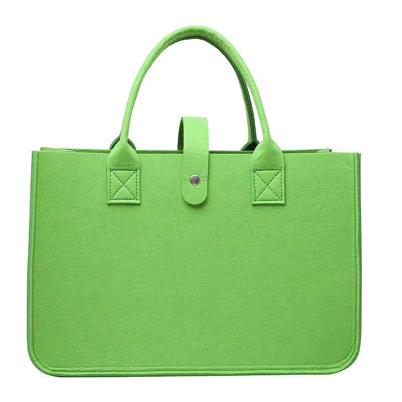 Tough Felt Shopping Bag Portable Tote, Candy Colours