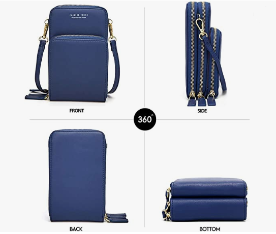 Forever Young Phone Wallet Cross Body Shoulder Bag