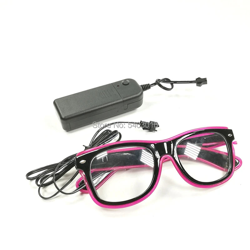Glowing Party Glasses, Festival Sunglasses, Lighting Glow Glasses