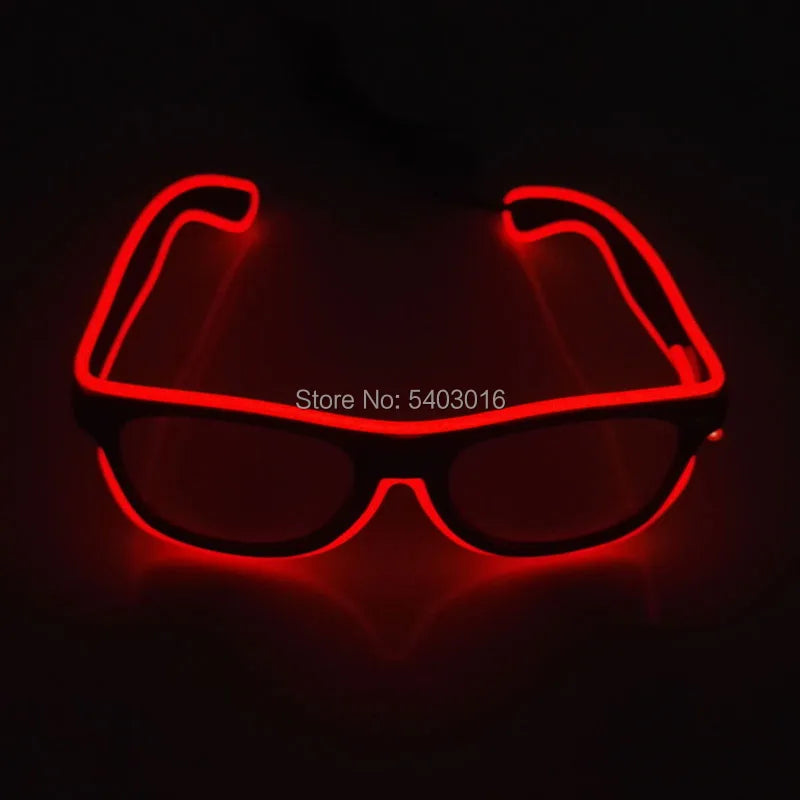 Glowing Party Glasses, Festival Sunglasses, Lighting Glow Glasses