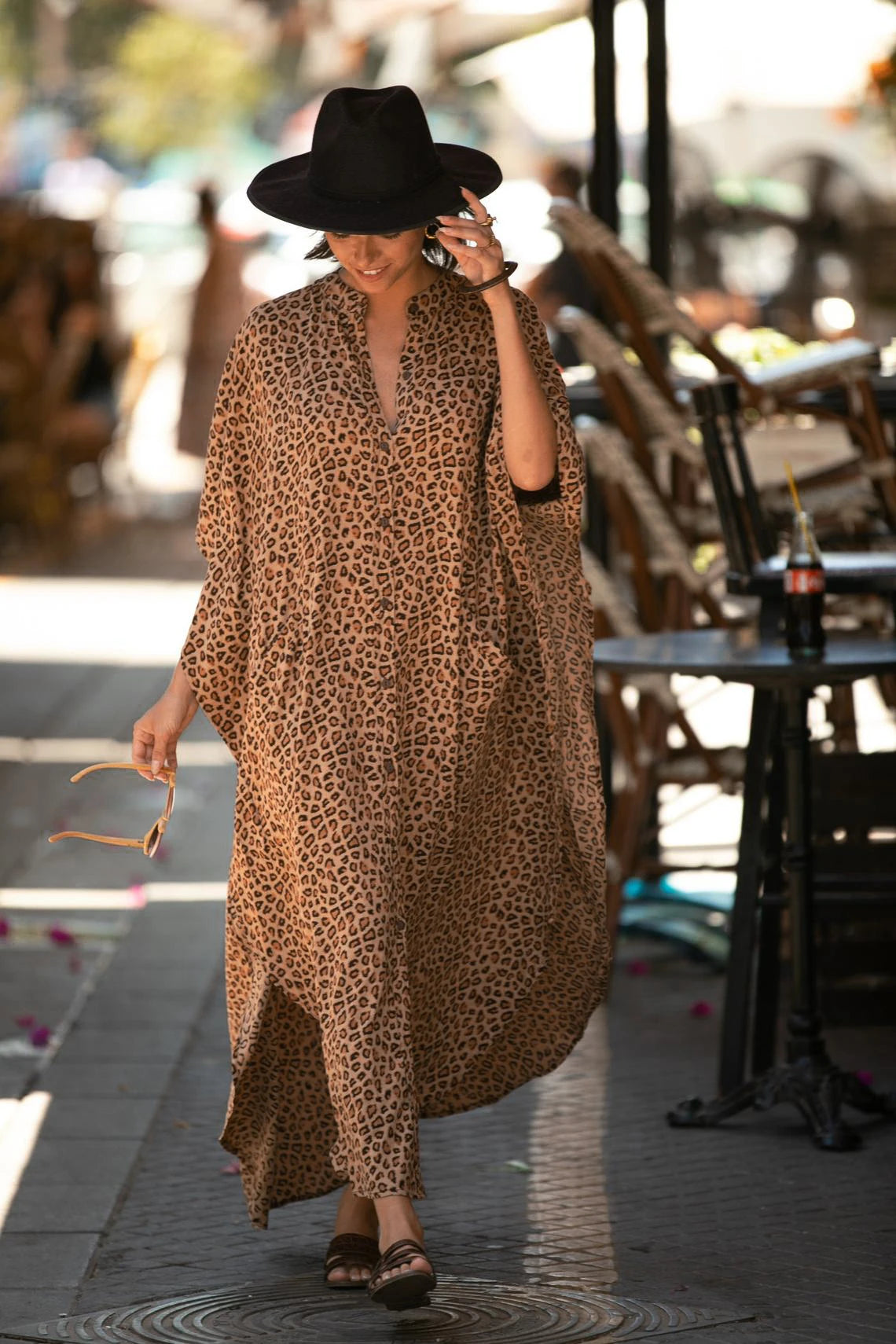 Long Beach Dress, Printed Women's Kaftan, Multi Designs