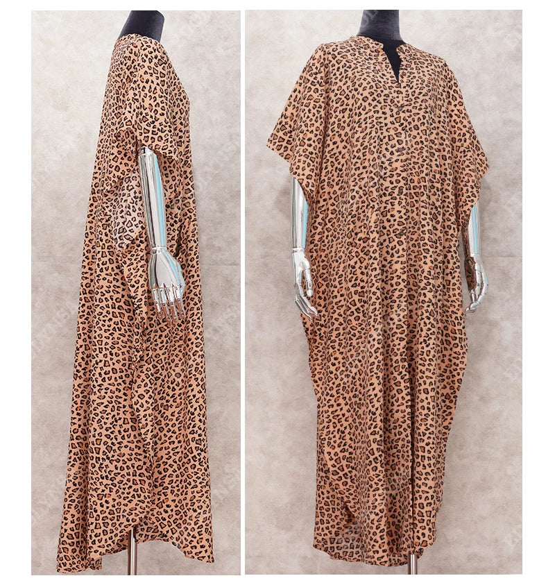 Long Beach Dress, Printed Women's Kaftan, Multi Designs