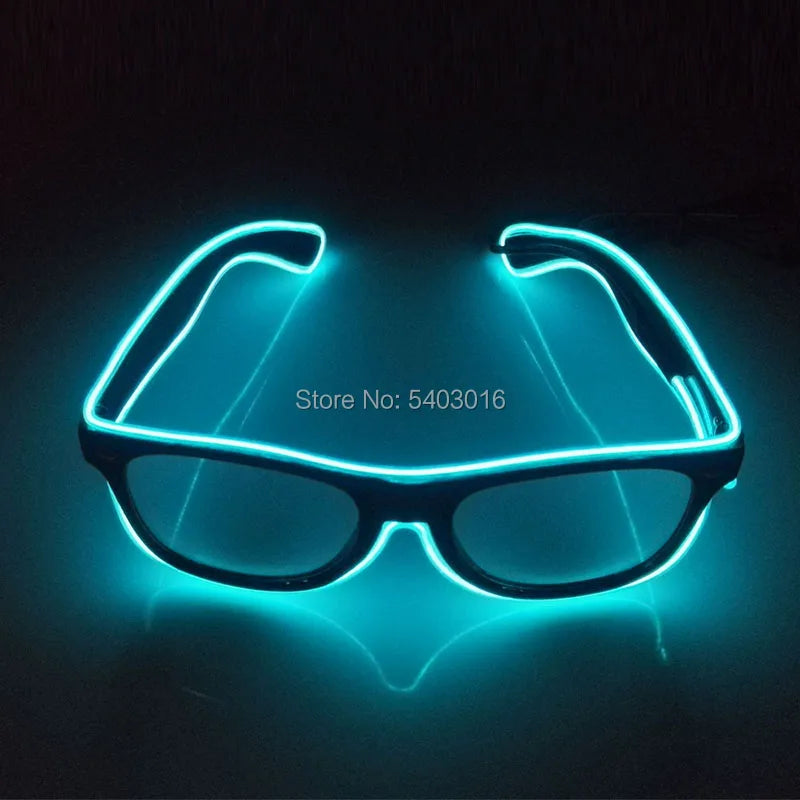 Glowing Party Glasses, Festival Sunglasses, Lighting Glow Glasses