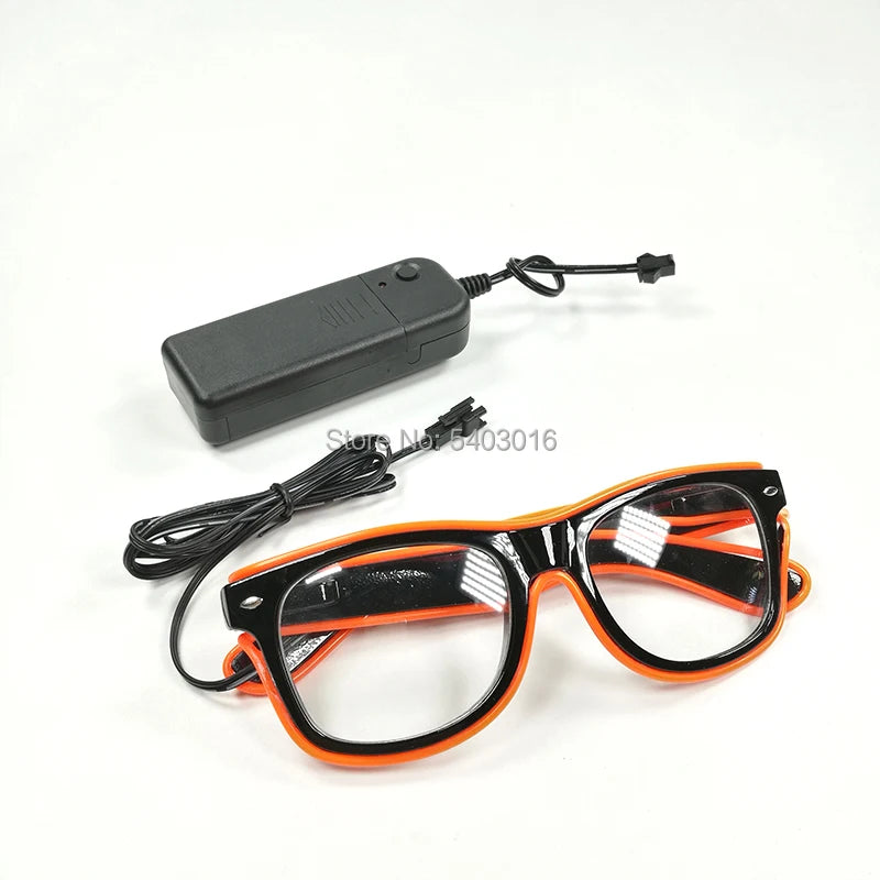 Glowing Party Glasses, Festival Sunglasses, Lighting Glow Glasses