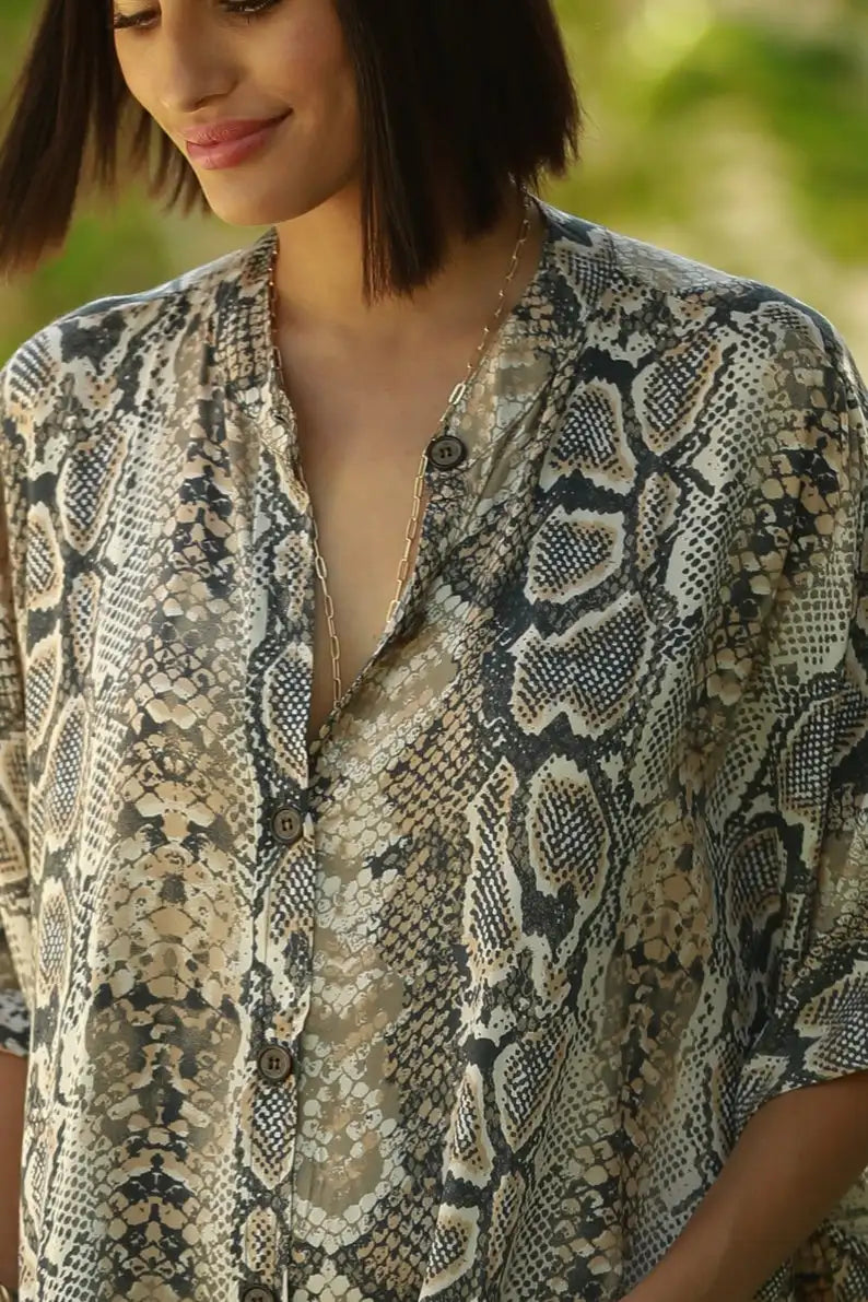 Long Beach Dress, Printed Women's Kaftan, Multi Designs