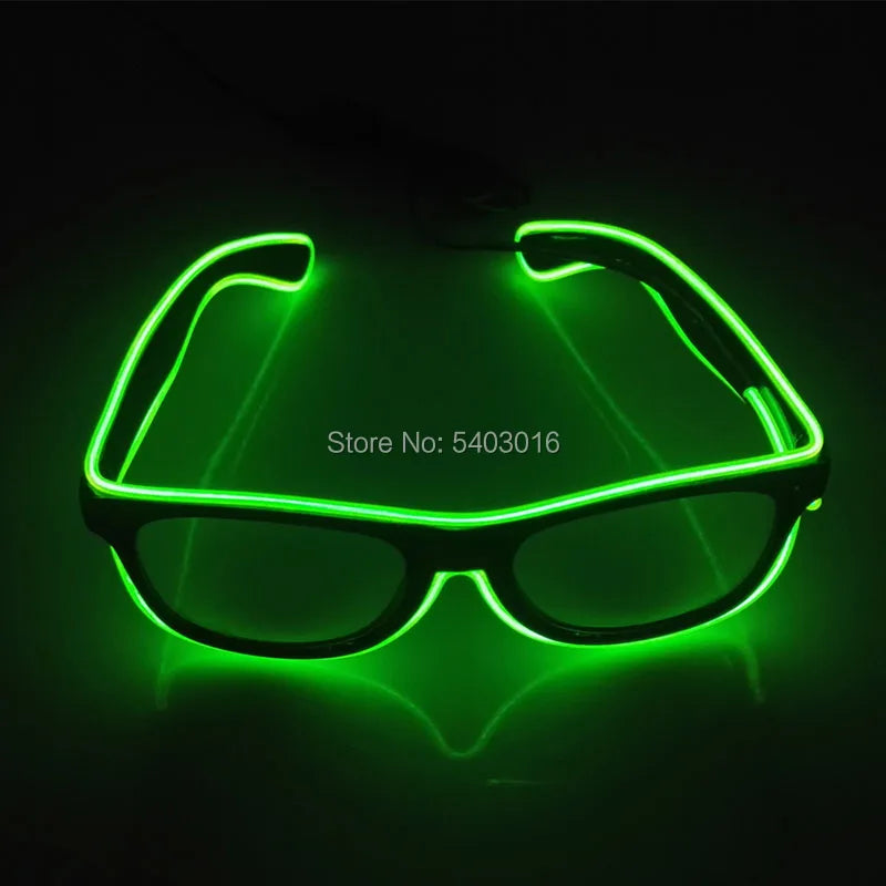 Glowing Party Glasses, Festival Sunglasses, Lighting Glow Glasses